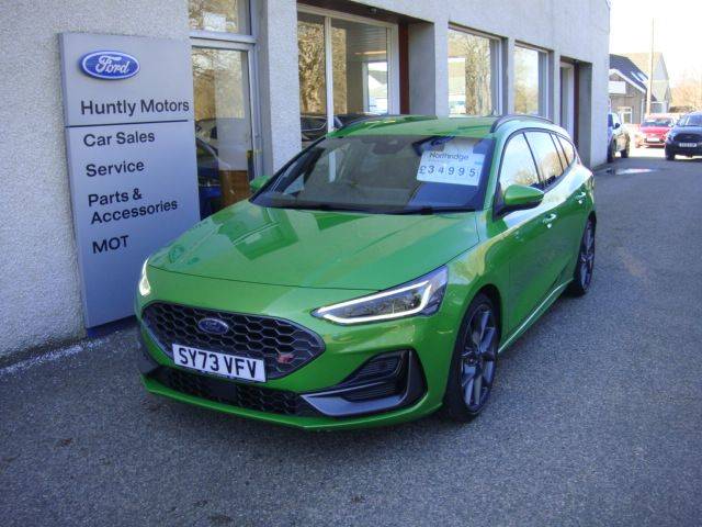 Ford Focus 2.3 EcoBoost ST 5dr Auto Estate Petrol Green